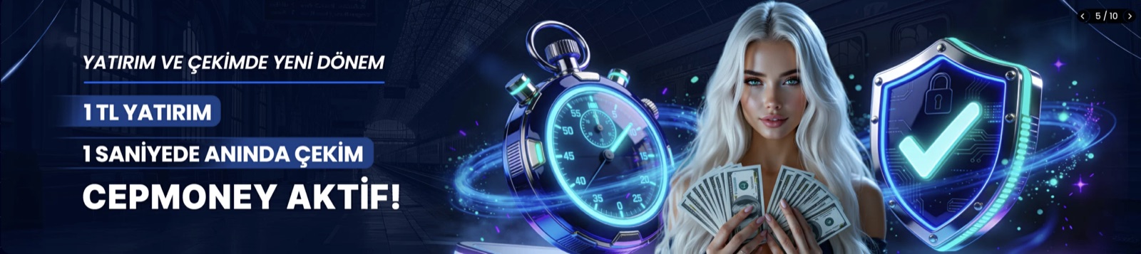 Betgar Startseiten-Banner: Ankündigung zu Ein- und Auszahlung, Screenshot vom 1. August 2026